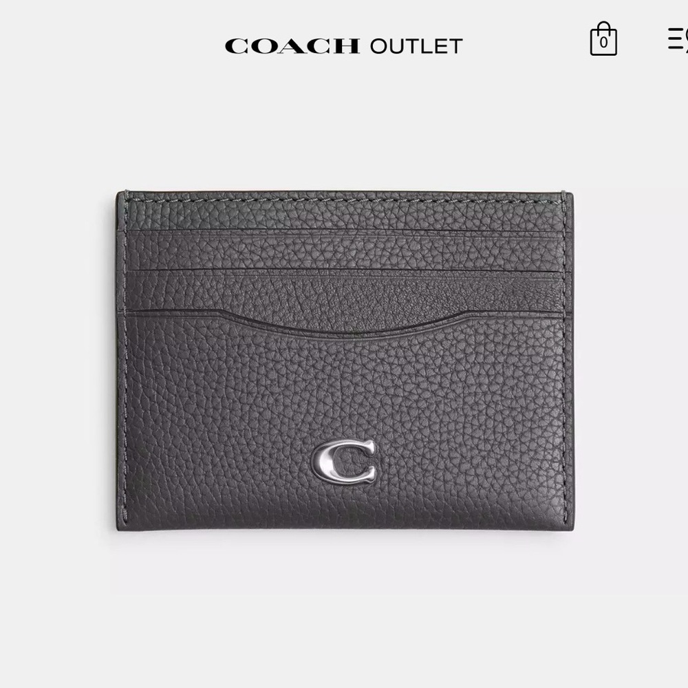 Coach card holder